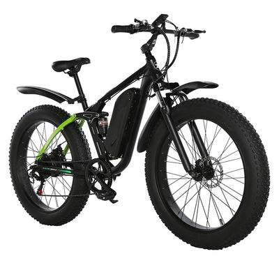 Động cơ kép Fat Tire Xe đạp leo núi điện 30KMH Đa phương thức cho người lớn