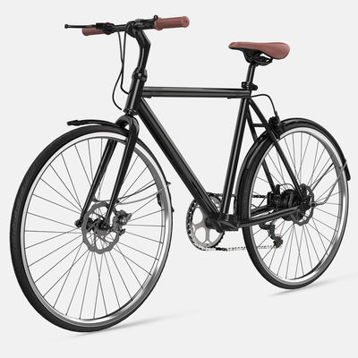 Xe đạp điện phong cách cổ điển nhẹ 27in với 9 tốc độ Derailleur