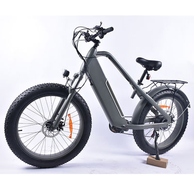 Xe đạp điện đi săn lốp 26in Fat Tire Khung hợp kim 1000w với xích KMC