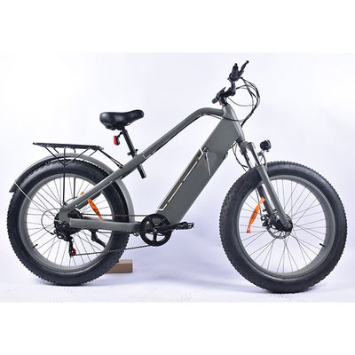 Xe đạp điện đi săn lốp 26in Fat Tire Khung hợp kim 1000w với xích KMC