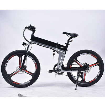 Xe đạp leo núi điện gấp có xích KMC Shimano 6 bánh