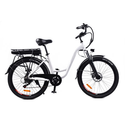Xe đạp điện nữ hạng nhẹ 7Speed ​​Trọng lượng tịnh 30kg với xích KMC