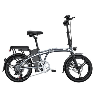 20 Xe đạp điện siêu nhẹ, Xe đạp điện có thể gập lại 7,5AH cho người lớn 7 tốc độ