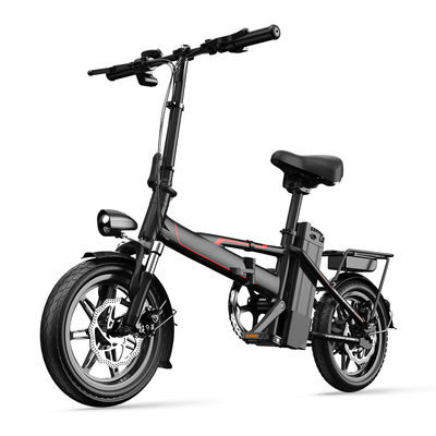 Xe đạp điện gấp nhẹ 48T Alu có thể thu gọn 125kg Tải trọng tối đa