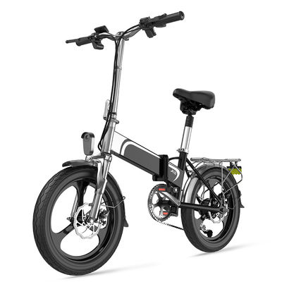 Xe đạp gấp điện nhẹ 20in Tải trọng 125kg với pin ẩn 7,5AH