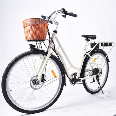 Xe đạp điện dành cho nữ nhẹ 0,5KW, Bước qua xe đạp điện của phụ nữ ODM