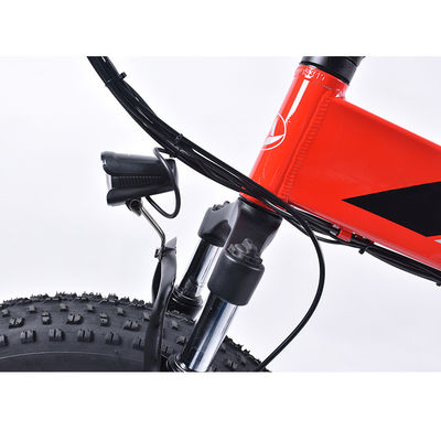 Xe đạp điện gấp lốp béo 31MPH, Xe đạp điện 7 tốc độ 20 inch
