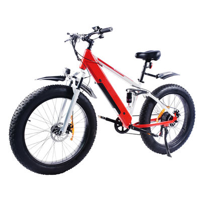 Xe đạp điện săn lốp 500W 40km / H với lốp béo 26x4.0