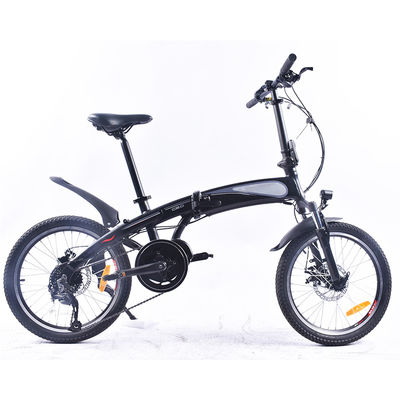 Xe đạp gấp điện siêu nhẹ 20 inch 0,25KW với động cơ truyền động giữa Bafang