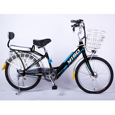 Xe đạp điện hạng nhẹ có thể thu gọn 6gears với giỏ phía trước