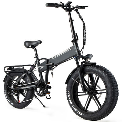 Xe đạp điện gấp Fat Tire 750 Watt, 30kmh Hệ thống nâng cấp E Bike có thể gập lại 30km