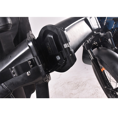 ODM 48V 500W Lốp xe đạp điện Xe đạp leo núi Shimano 6 bánh răng Cargo Ebike có thể gập lại